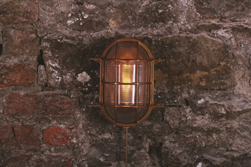 ROSS MARINE NAUTICAL BULKHEAD WALL LIGHT - Handmade wall light by mullan lighting - view 3